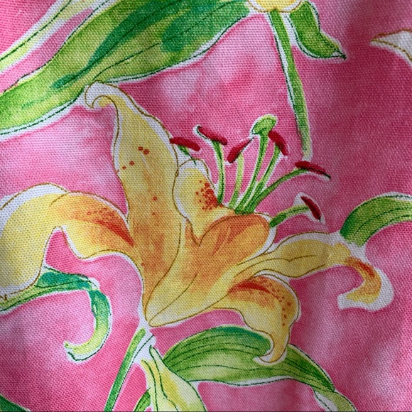 •Molly B.• Preppy Floral Strapless Dress - Size 8 - Picture 3 of 9